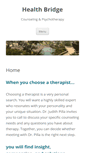 Mobile Screenshot of healthbridgeassociates.com