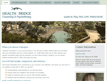 Tablet Screenshot of healthbridgeassociates.com